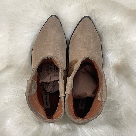 Chelsea & Violet Goldy Suede Booties - Picture 11 of 13